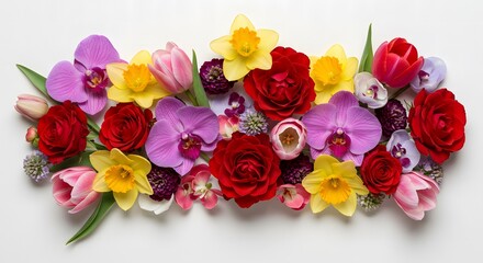 Mixed Flower Ai design