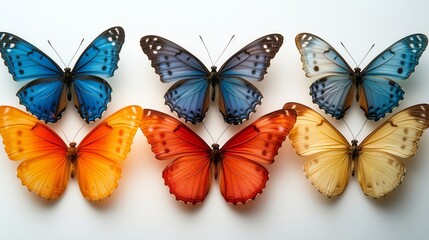Colorful Butterflies Collection of Nature's Beauty
