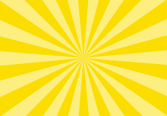 背景素材　ポップな放射線状の背景
