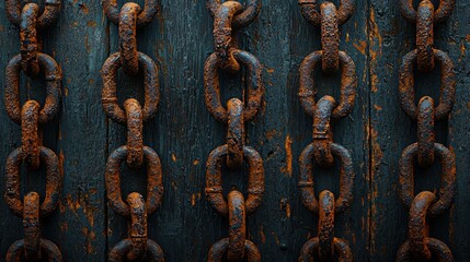 Exploring the Rusted Metal Bolts on a Wooden Wall: A Conceptual Reflection on Judiciary and Justice