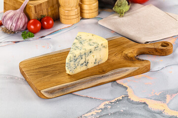 Dor blue cheese with mold