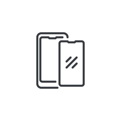 Screen Protector line icon