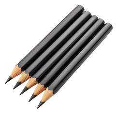 Fototapeta premium Drawing Pencils isolated on transparent background, png