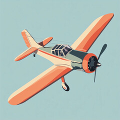 Aroplane vector illustration