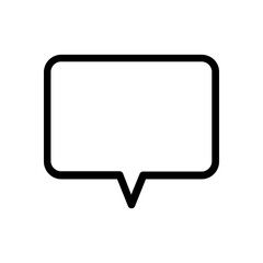 Naklejka premium speech bubble illustration icon