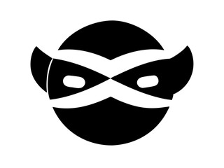 Balck ninja logo Desigen