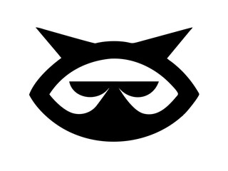 Balck ninja logo Desigen