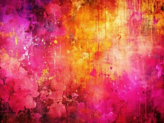 Fototapeta premium Pink Grunge Abstract Texture Background - Digital Art Stock Photo