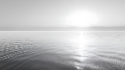 Calm Sunrise Over Still Water