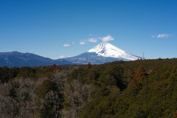 2月の富士山　三島スカイウォーク
