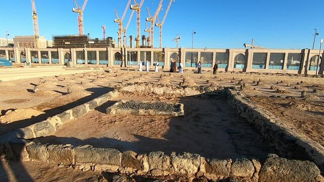 Grave of Halima (Foster-mother of Prophet Muhammad) at Jannat-ul-Baqi in Medina, Saudi Arabia.