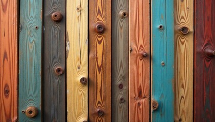 Fototapeta premium Collection of various weathered wooden planks with natural knots, knot, plank, weathered