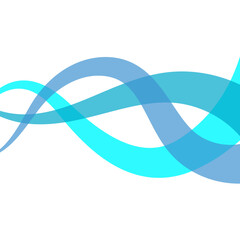 Modern Elegant Wave Border