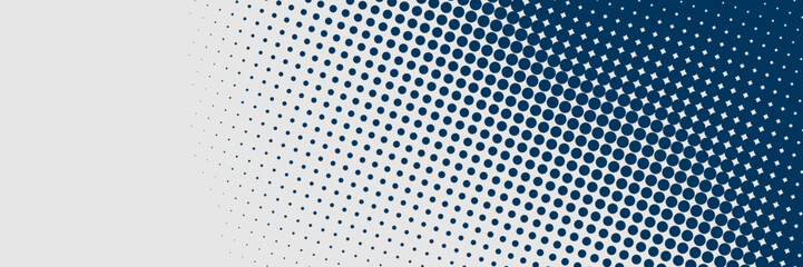 Dotted gradient vector illustration, white and black halftone background, horizontal seamless dotted lines, monochrome dots texture backdrop, retro effect. modern