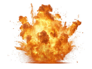 Fiery Explosion Dramatic Blast Intense Combustion Inferno Blaze Fireball Dynamic Energy Powerful Destruction