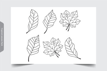 Tropical Leaves Pack