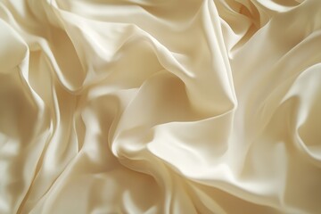 Elegant Sepia Satin Drape: Luxurious Texture, Rich Color, Soft Folds, Smooth Surface, Refined Fabric, Textile Background, Vintage Aesthetic, Classic Design, High-Resolution Image, Perfect for Fashion,