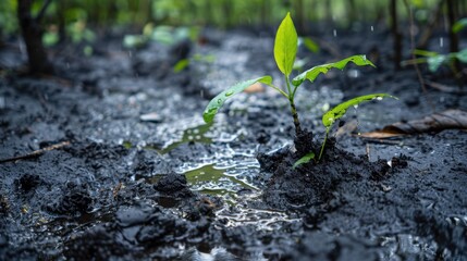 Waterlogged Soil: Soil that has absorbed excessive moisture, resulting in a heavy, dense texture that makes it hard to till, plant, or maintain proper drainage.
