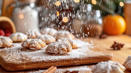 Powdered Sugar: Ultra-fine, dry sugar with a soft texture, perfect for dusting over desserts, adding a delicate sweetness and smooth finish to your treats.
