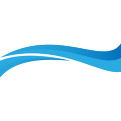 Modern Elegant Wave Border