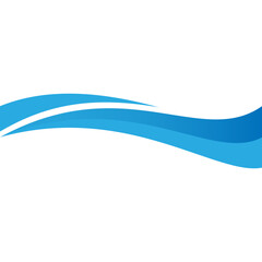 Modern Elegant Wave Border