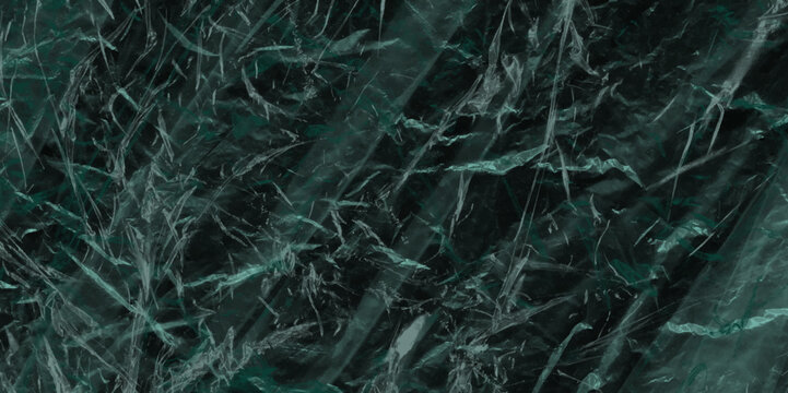 Elegant green cracked marble texture marble background. Abstract luxurious natural black marble texture for skin tile design background pattern floor stone tile slab. Natural Veins for Luxurious bg. 
