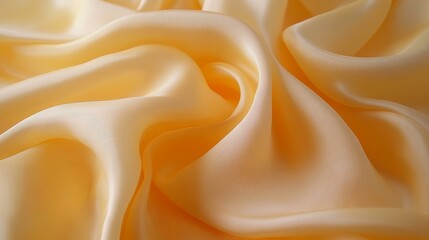 Obraz premium Closeup Peachy Satin Fabric Texture