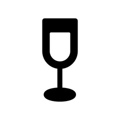 シャンパンのイメージのアイコンイラスト