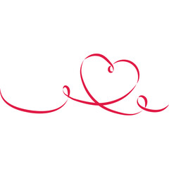 Valentine Love Ribbon