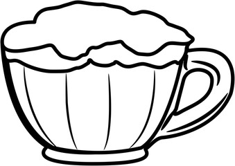 Cozy Hot Chocolate coloring Page
