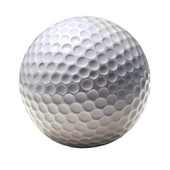 Golf Ball: High-Res Image & Texture isolated on transparent background