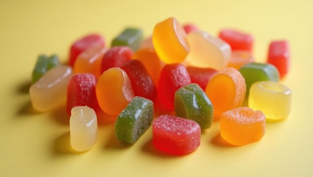 Cbd gummies. Gummy bears are colorful and have lot of gummy