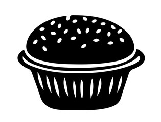 cupcake vector illustration