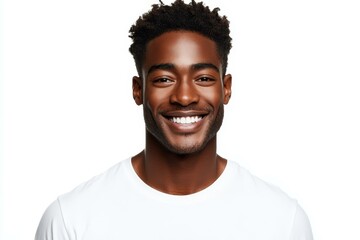 Smiling African American Man Portrait
