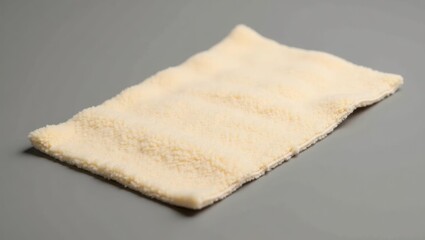 Warm compress. Towel is on table ready to be used