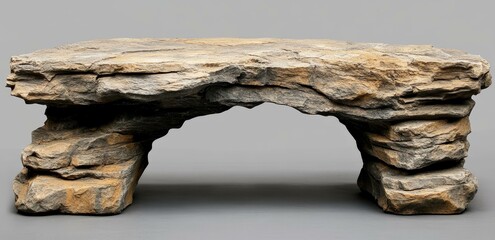 Natural Stone Archway Rock Formation