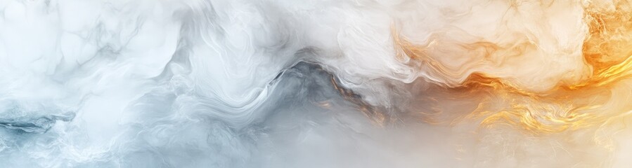 Obraz premium White marble background, marble texture with light gray and golden veins, high resolution, suitable for design of tiles or kitchen walls.