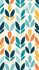Leaf pattern backgrounds art.