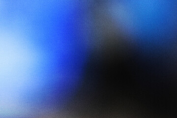 Metallic blue and royal blue gradient color motion with noise grain texture. Perfect for...