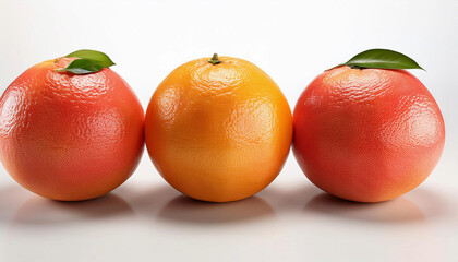 fresh fruit, grapefruit and orange - 자몽 & 오렌지