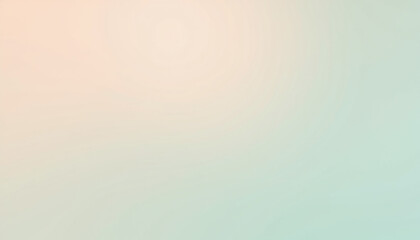 soft pastel ombre background blending peach to light teal