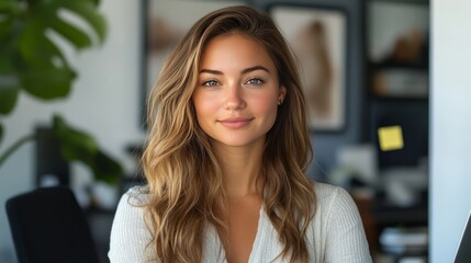 Fototapeta premium portrait of a businesswoman
