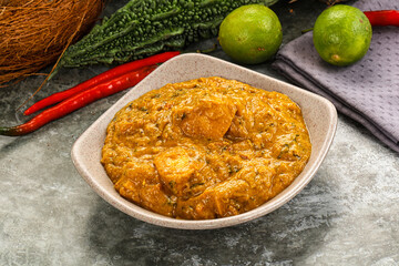 Indian cuisne - Chicken massala with sauce