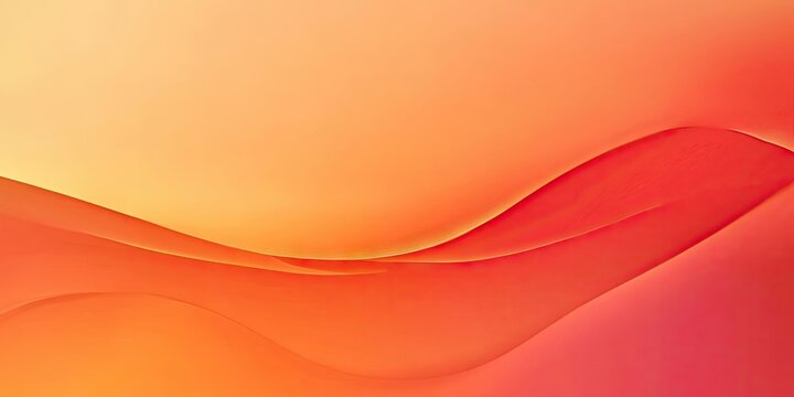 Soft gradient background featuring warm shades of orange and pink with smooth, flowing curves creating a calming atmosphere.