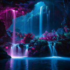 Floating Islands of Bioluminescence