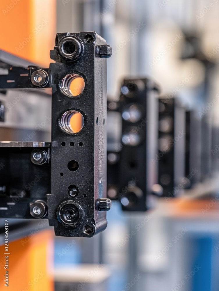 Aufkleber Industrial Precision Workstation High-Definition Engineering Tools in a Streamlined Metal Workspace for Advanced Technical Education and Professional Efficiency