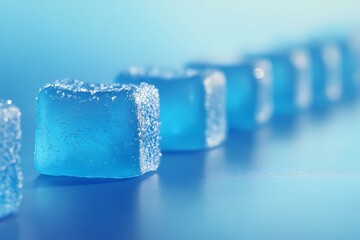 Gummy sweets in an artistic pile, featuring vibrant colors and sugary texture, creating a playful and appetizing scene for advertisements, comic book style