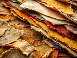 Torn Paper Texture Background: Grunge, Distressed, Abstract Design