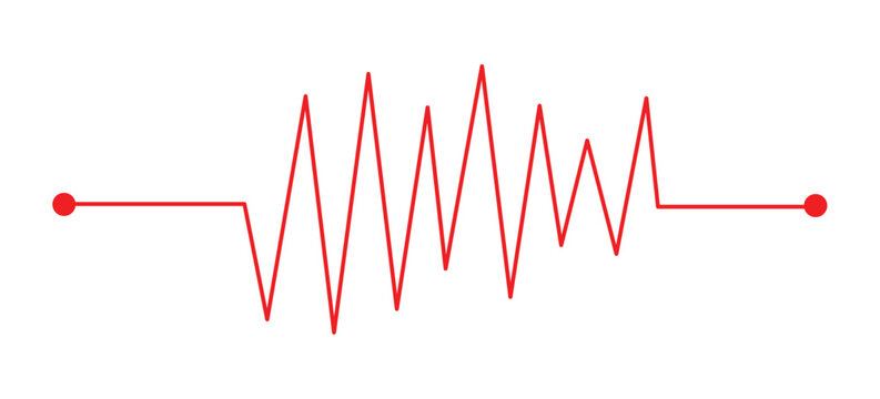 Life line icon vector. Heartbeat line icon. Medetsina sign. Cardiogram line icon, png,sign. Heart pulse silhouette, icon, symbol. Vector illustration in eps10.