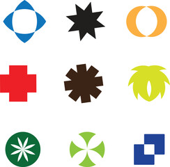 set of vector icons